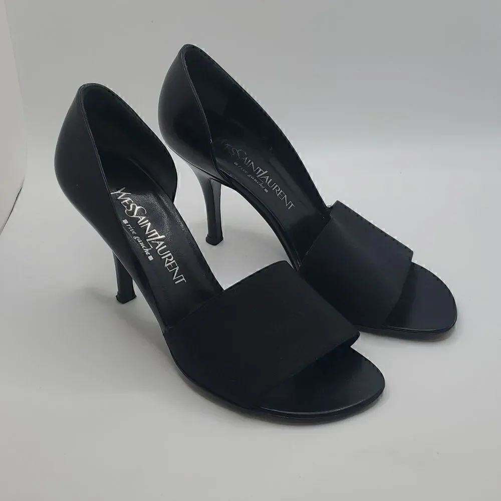 Yves Saint Laurent | Classic Leather Heeled Mules